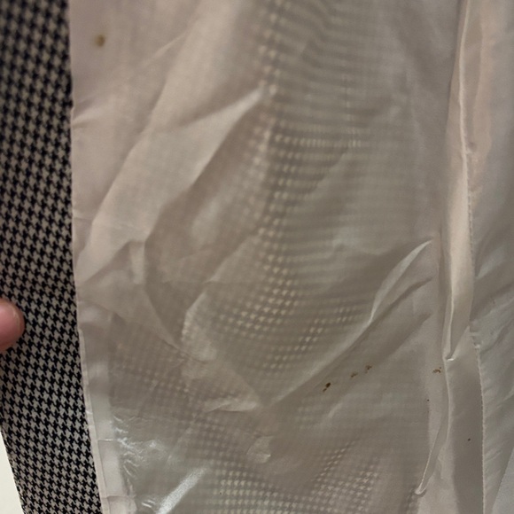 Elegant Women's Checked Cape Jacket dress - Picture 4 of 8